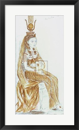 Framed Designs for Cleopatra Xxvi Print