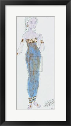 Framed Designs for Cleopatra Xxix Print