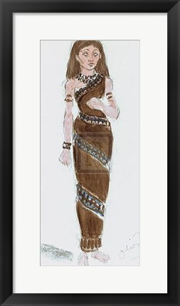 Framed Designs for Cleopatra Xxxiv Print