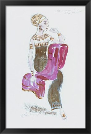 Framed Designs for Cleopatra Xxxviii Print