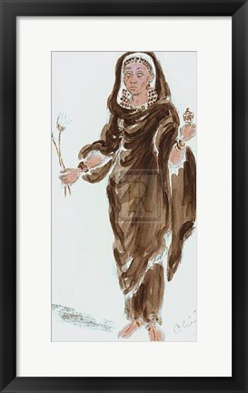 Framed Designs for Cleopatra Xliv Print