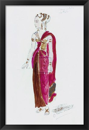 Framed Designs for Cleopatra Xlv Print