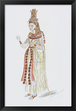 Framed Designs for Cleopatra Xlvi Print