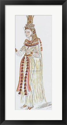 Framed Designs for Cleopatra Xlvi Print