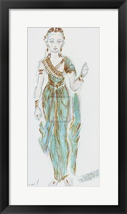 Framed Designs for Cleopatra Xlvii Print