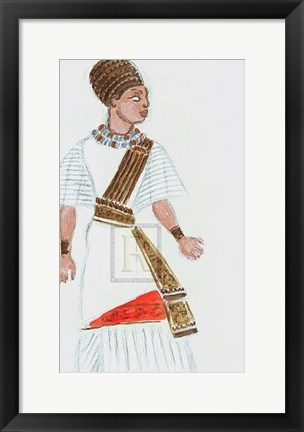 Framed Designs for Cleopatra Xlviii Print