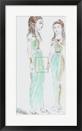 Framed Designs for Cleopatra Xlix Print