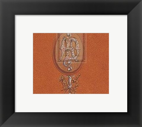 Framed Jewellery Designs VIII Print