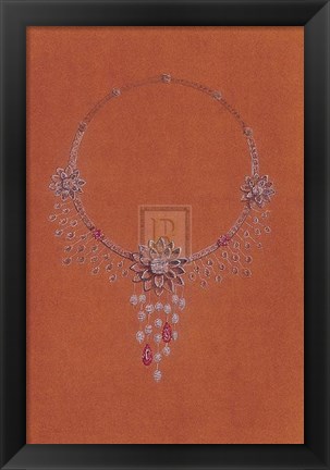 Framed Jewellery Designs X Print