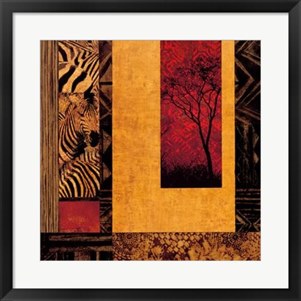 Framed African Studies II Print