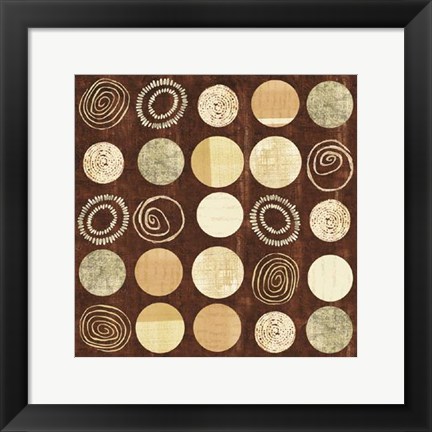 Framed Twenty Five Circular Variations II Print