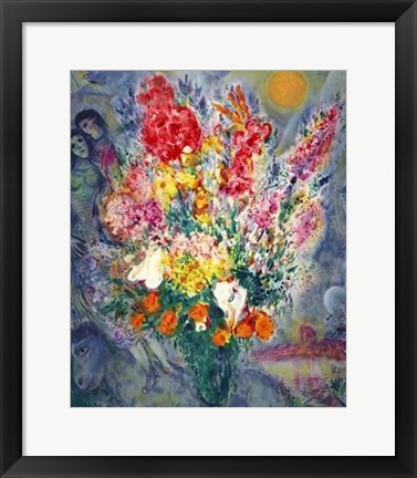 Framed Bouquet Print