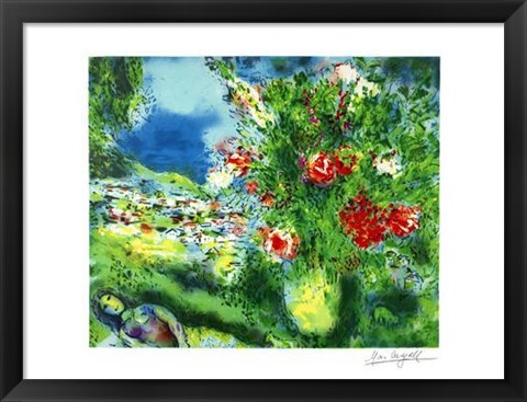 Framed Paysage Print