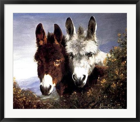 Framed Best Of Friends Print