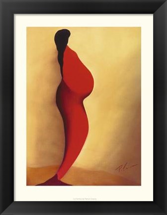 Framed La Femme Enceinte Print