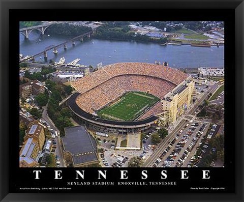 Framed Neyland Stadium - Knoxville, Tennessee Print