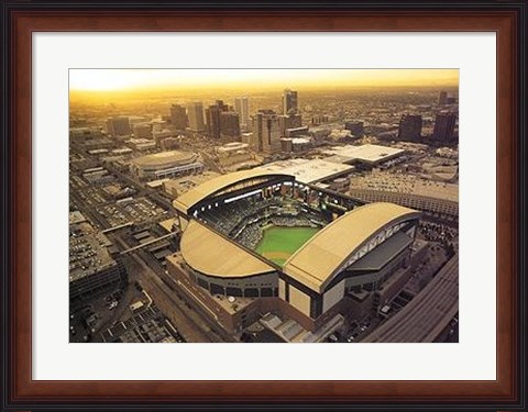 Framed Buffalo, New York - Ralph Wilson Stadium Print