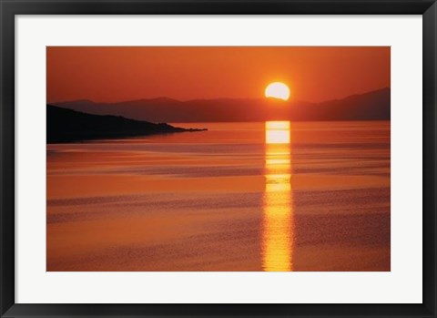 Framed Lan Ha Bay Sunset, Vietnam Print