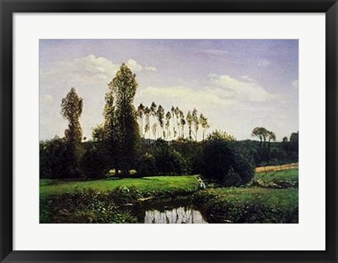 Framed View At Rouelles Print