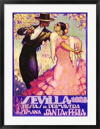 Framed Sevilla Print