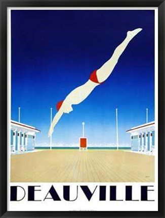 Framed Deauville Print