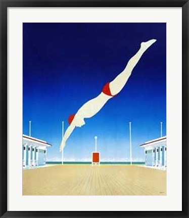 Framed Deauville Print