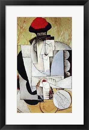 Framed Sailor at Lunch Print