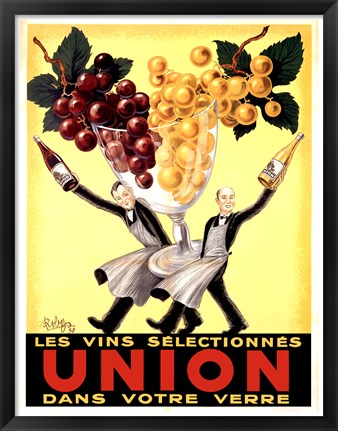 Framed Union, 1950 Print