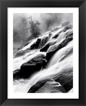 Framed Waterfall II Print