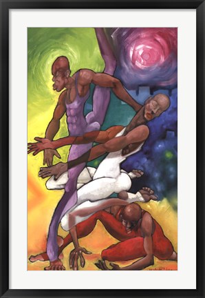 Framed Dance Trio Print