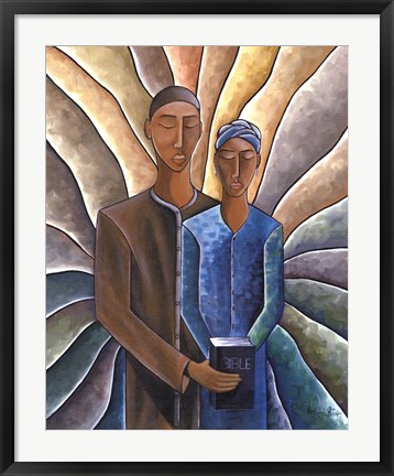 Framed Spiritual Bonding Print