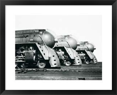 Framed Classic Steampower I Print