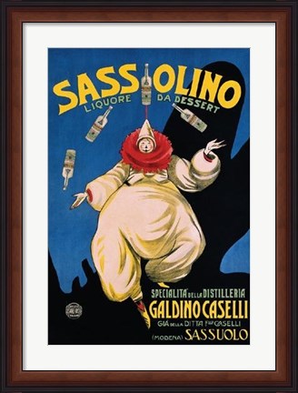 Framed Sassolino Print