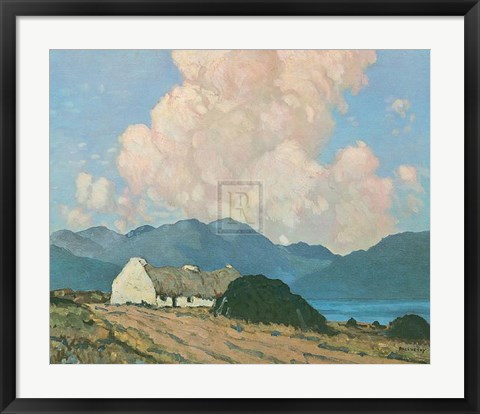 Framed Roadside Cottage Print