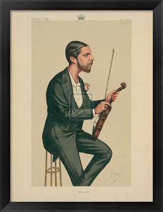 Framed First Violin Print