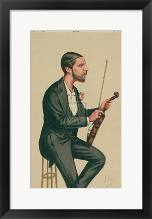 Framed First Violin Print