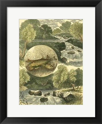 Framed Fisherman&#39;s Vignette I Print