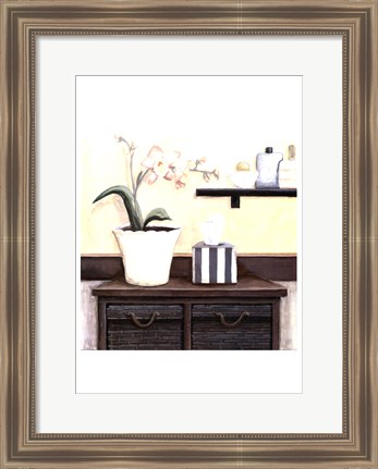 Framed Spa Retreat III Print