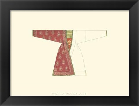 Framed Asian Costume III Print