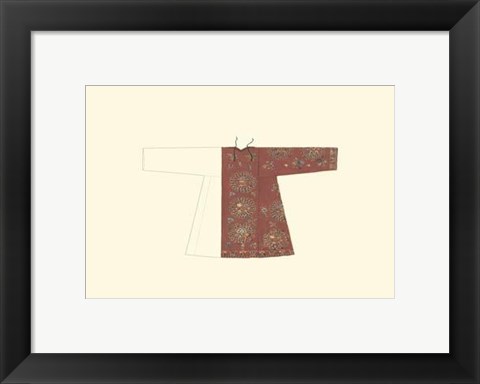 Framed Asian Costume IV Print