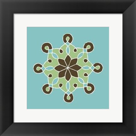 Framed Dutch Lace III Print