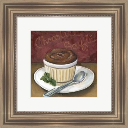 Framed Chocolate Souffle Print