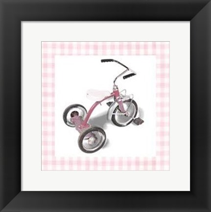 Framed Krista&#39;s Tricycle Print