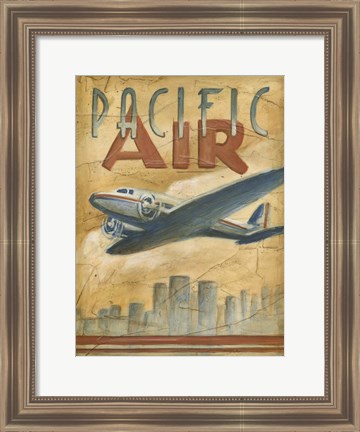 Framed Pacific Air Print