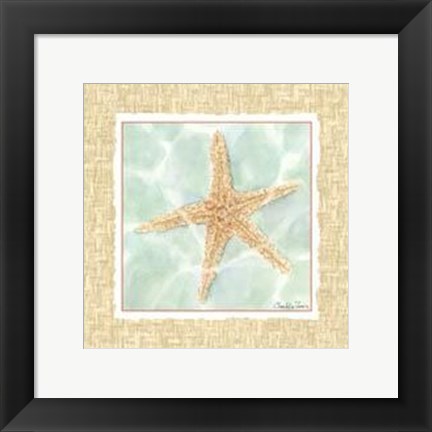 Framed Ocean Starfish Print