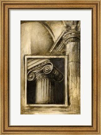 Framed Classical Influence I Print