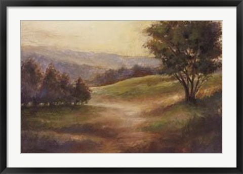 Framed Foothills Of Appalachia II Print