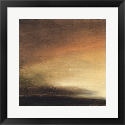 Framed Abstract Horizon VIII Print