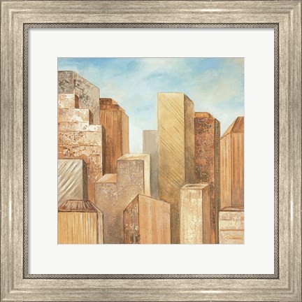 Framed Urban Archaeologist I Print