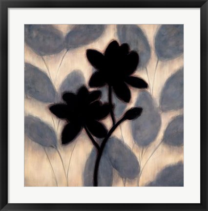 Framed Blossom Silhouette II Print